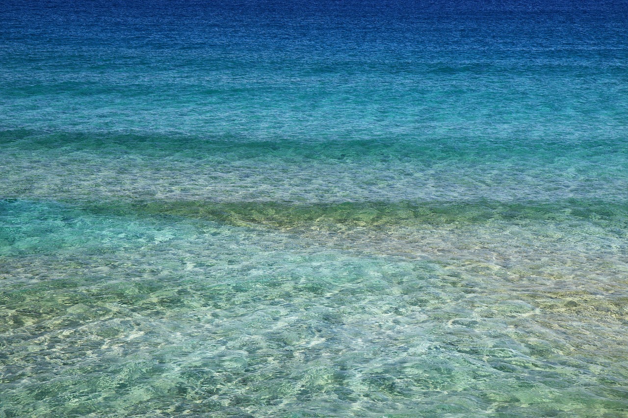 Clear Tropical Water Surface