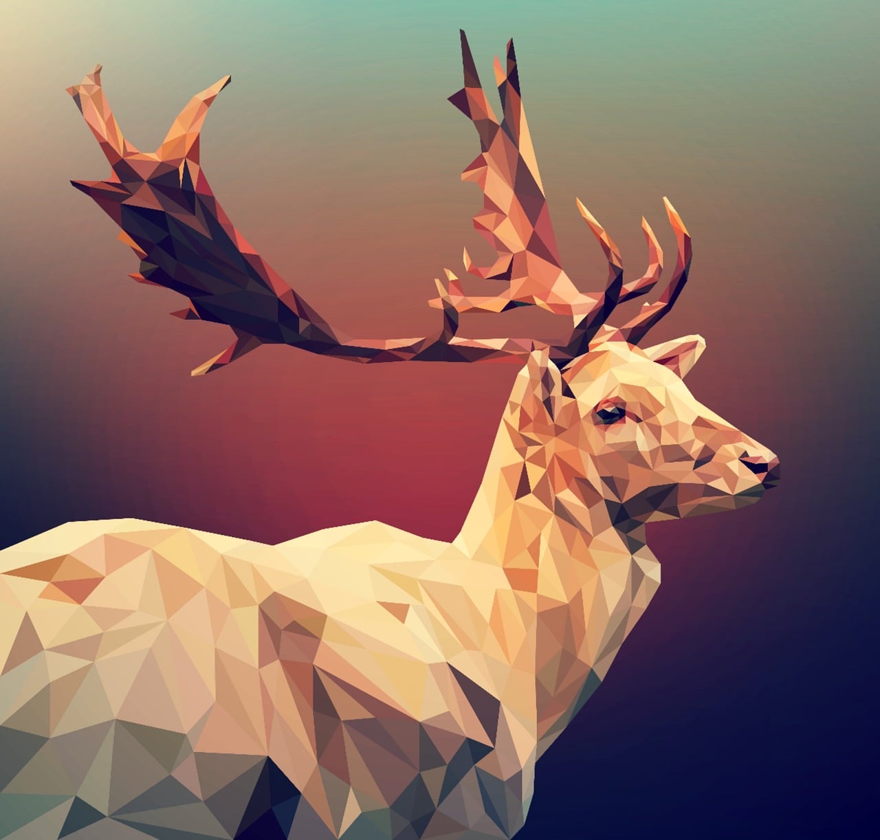 Low Poly Deer