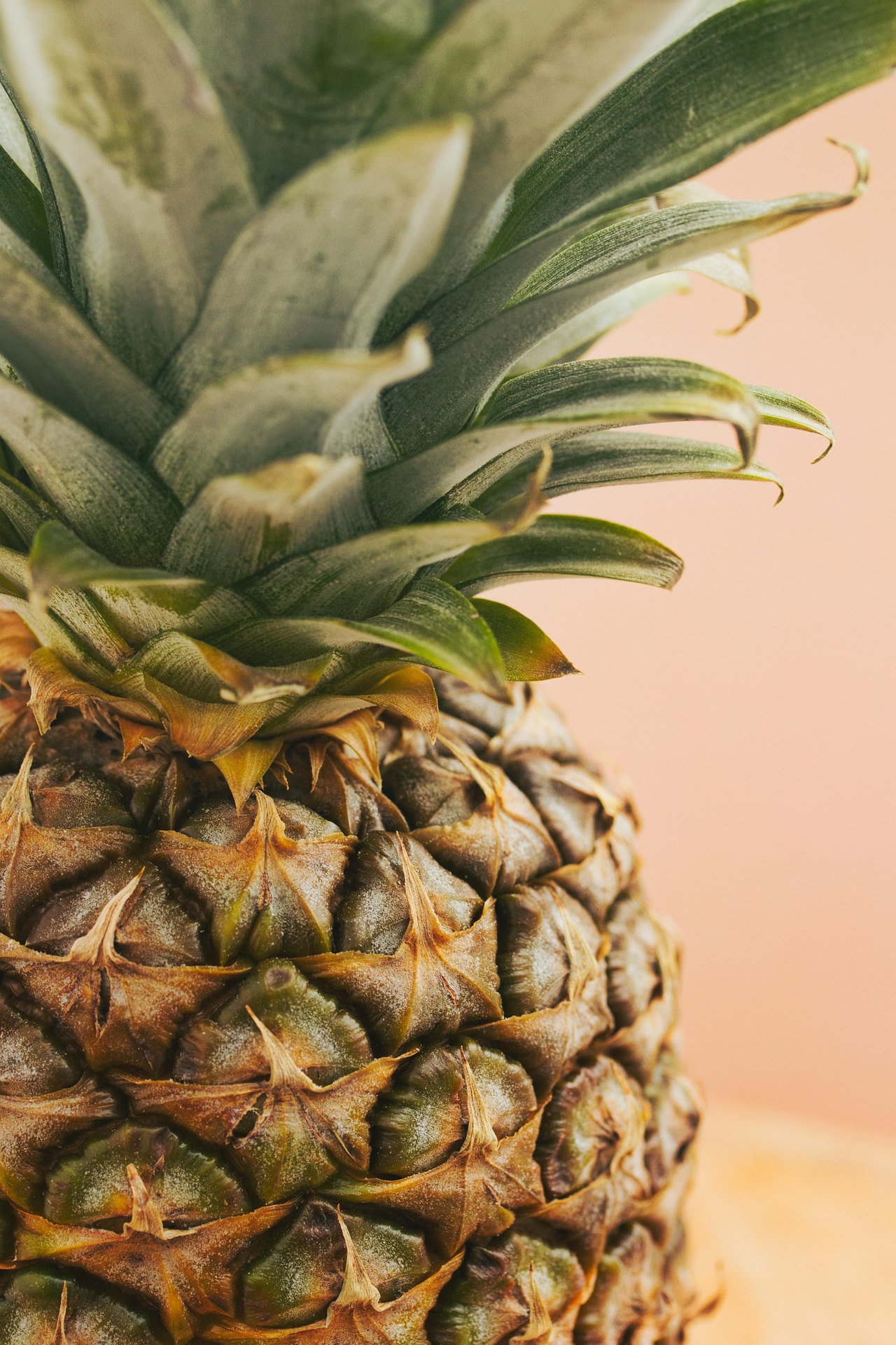 Pineapple Texture Close-Up
