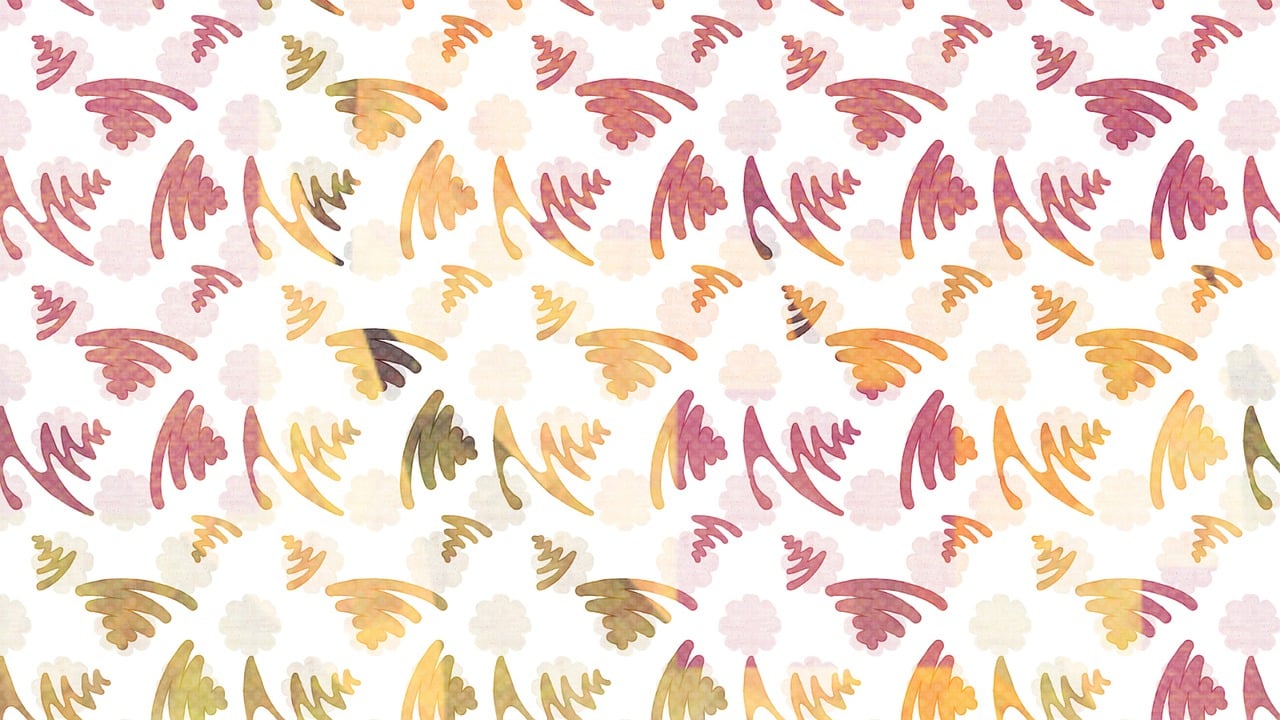 Watercolor Christmas Tree Pattern