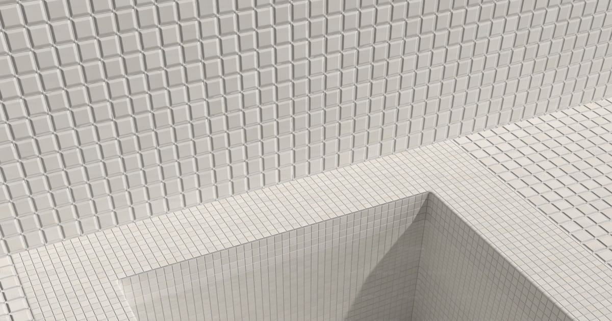 White Tile Geometry